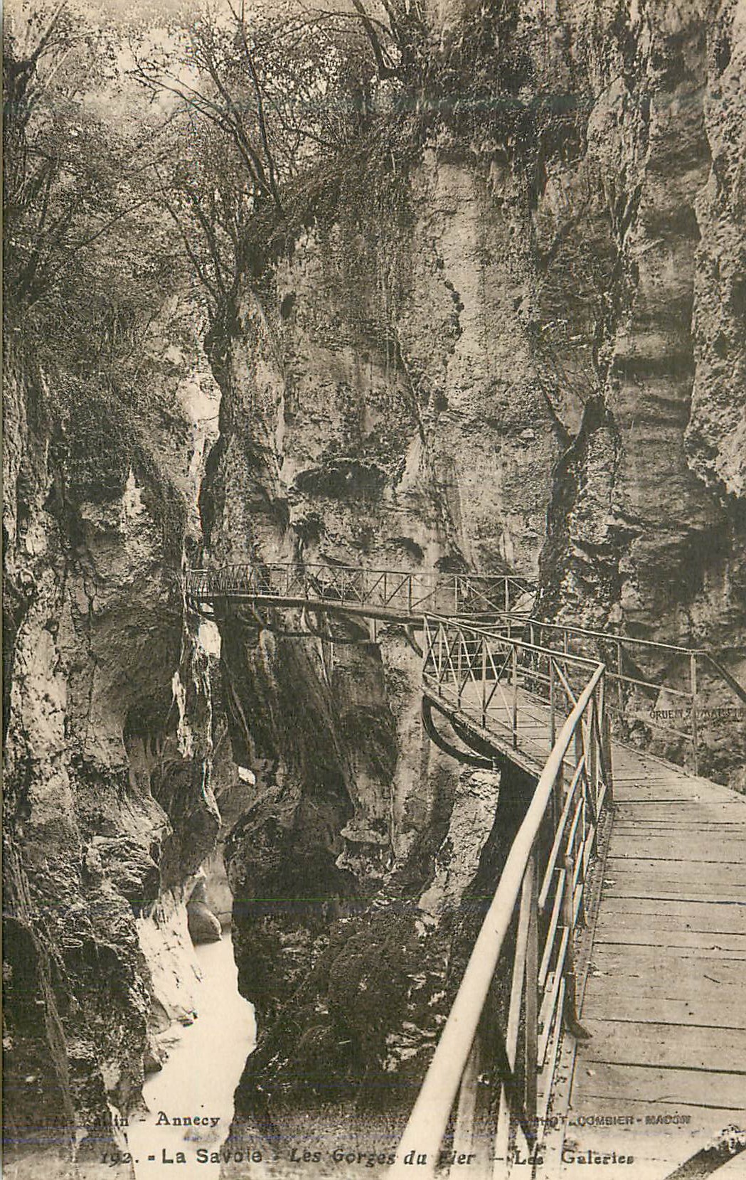Les Gorges du Fier - La Savoie - Annecy — Éditeur: Dombier - MACO