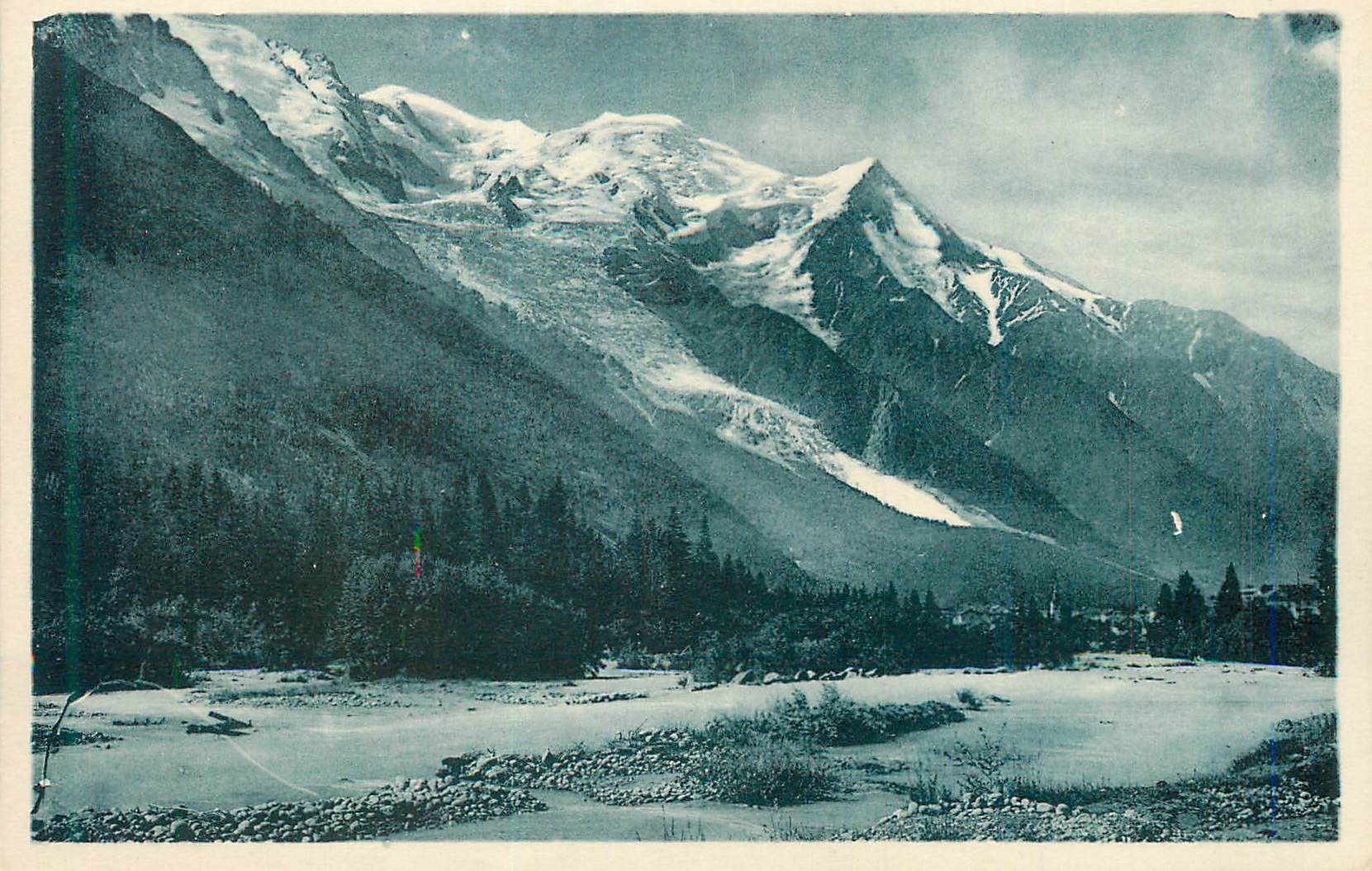 CPA Chamonix et le Mont Blanc