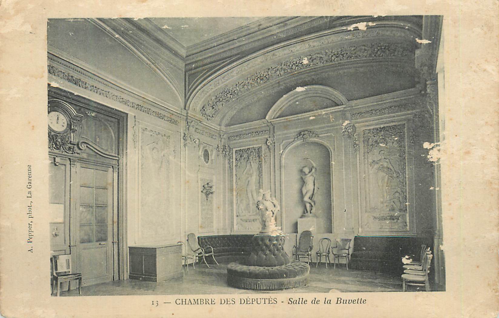 CPA Chambre des Deputes Salle de la Buvette Paris