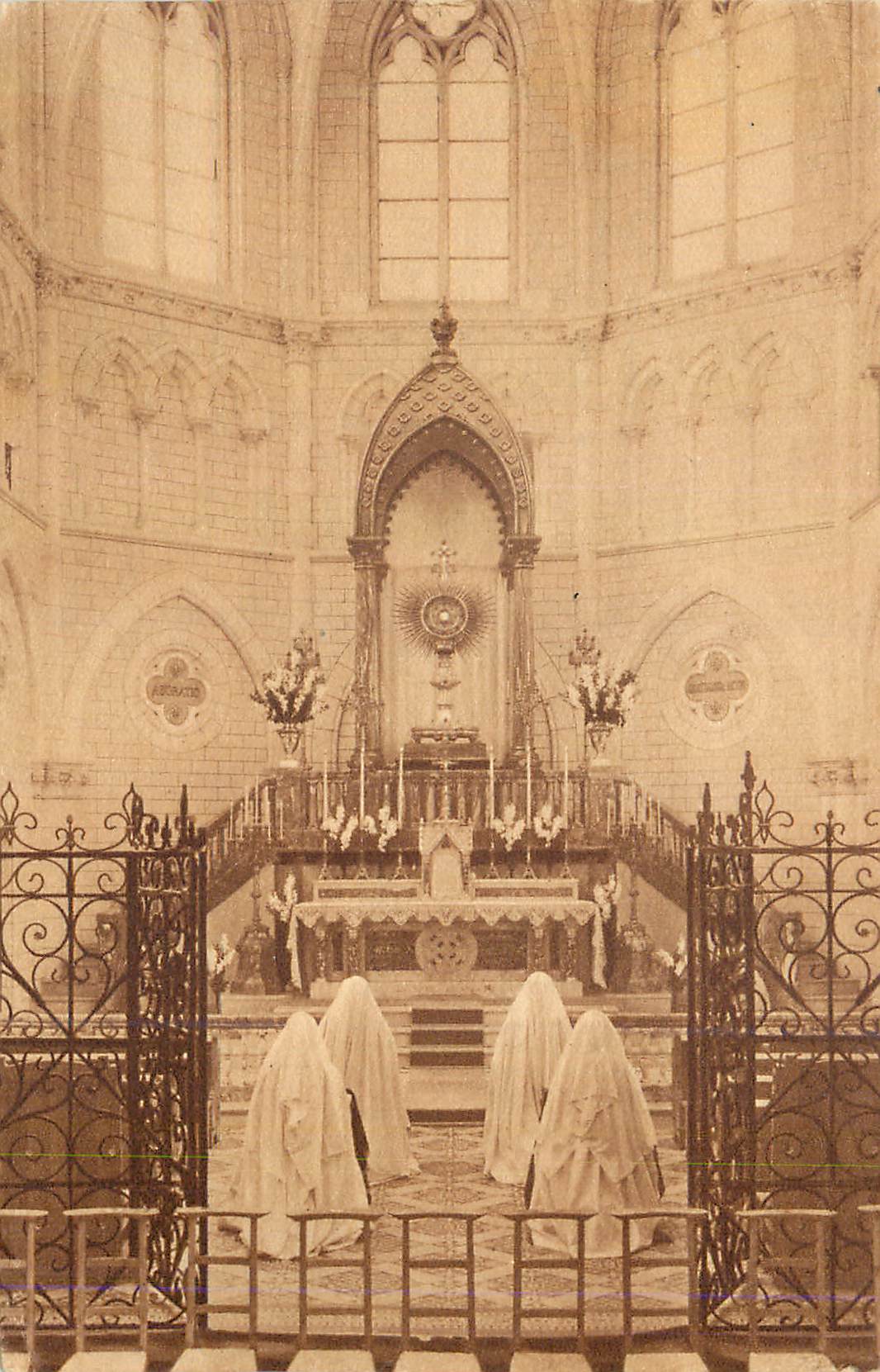 CPA Paris (16e) Chapelle des Servantes du tres Saint Sacrement