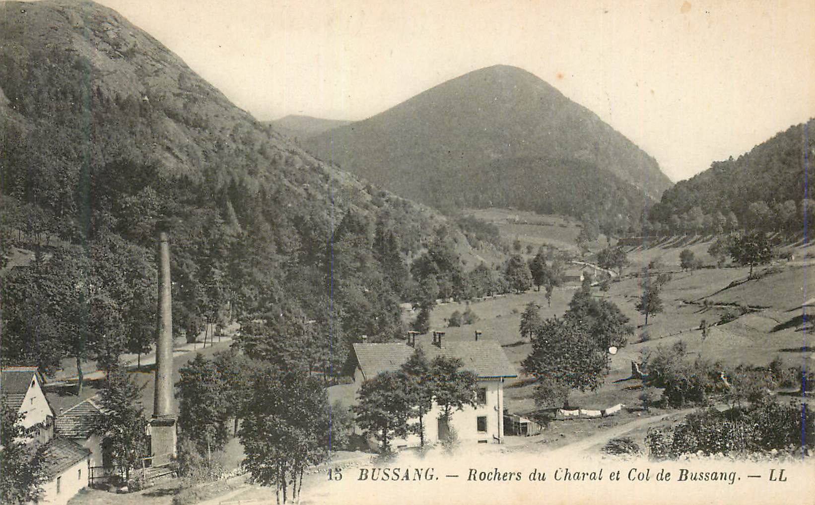 CPA Bussang Rochers du Charat et Col de Bussang