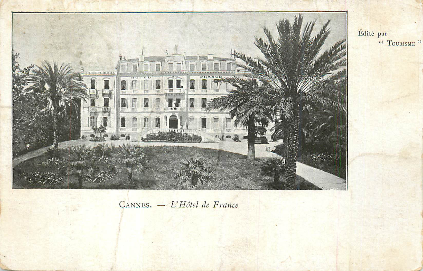 CPA Cannes L'Hotel de France