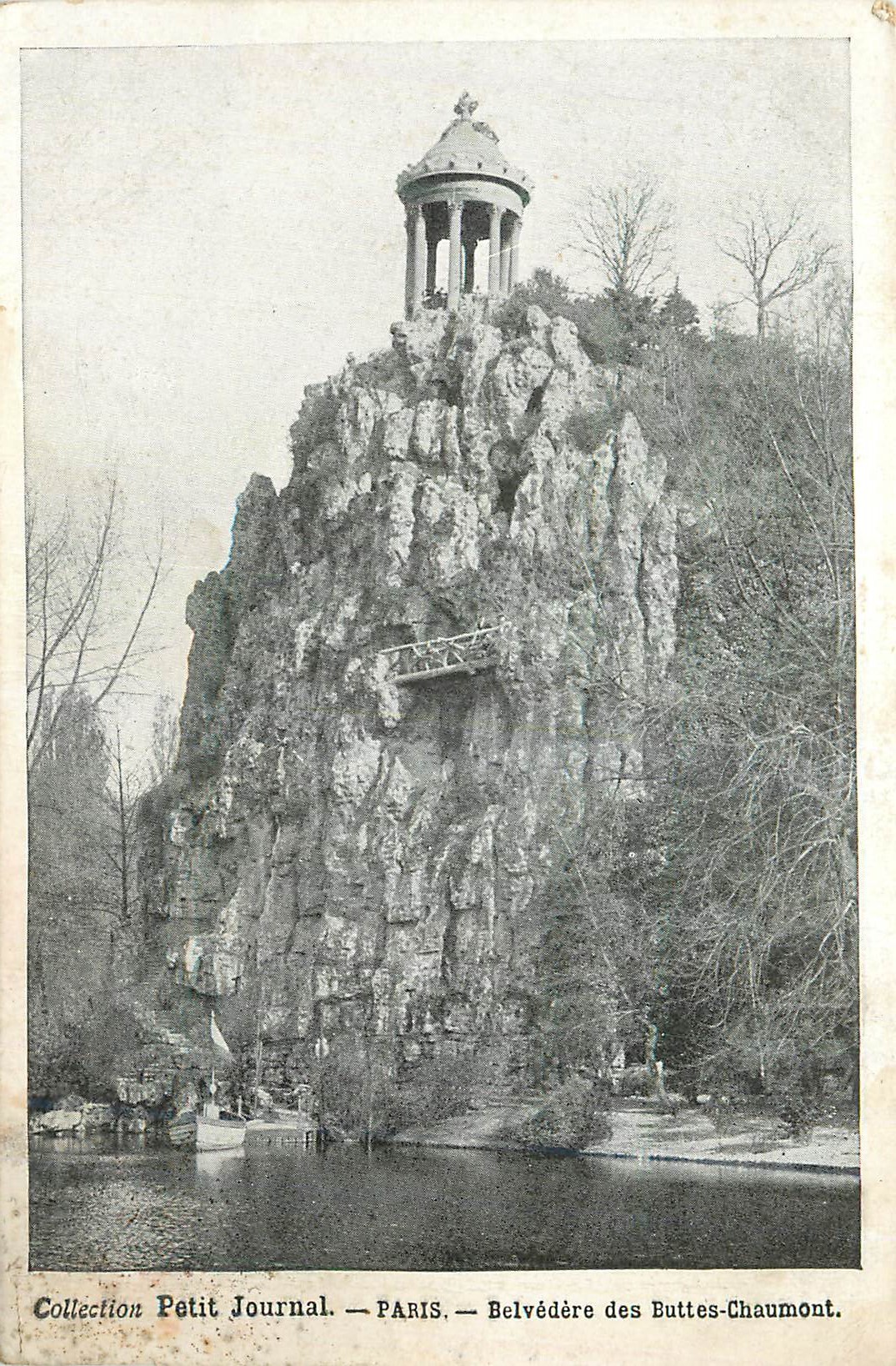 Belvédère des Buttes-Chaumont — Paris — Collection Petit Journal