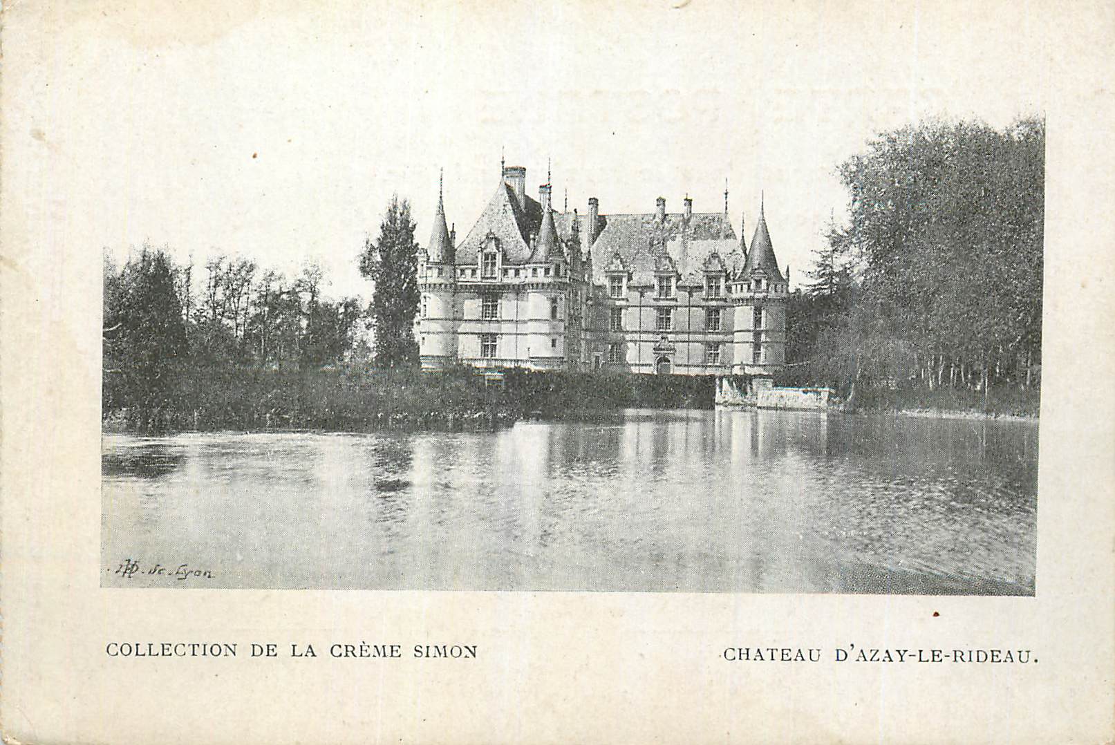 CPA Chateau d'Azay le Rideau