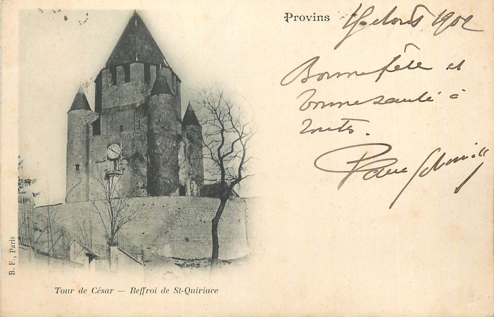 Tour de César — Beffroi de St-Quiriac — Provins
