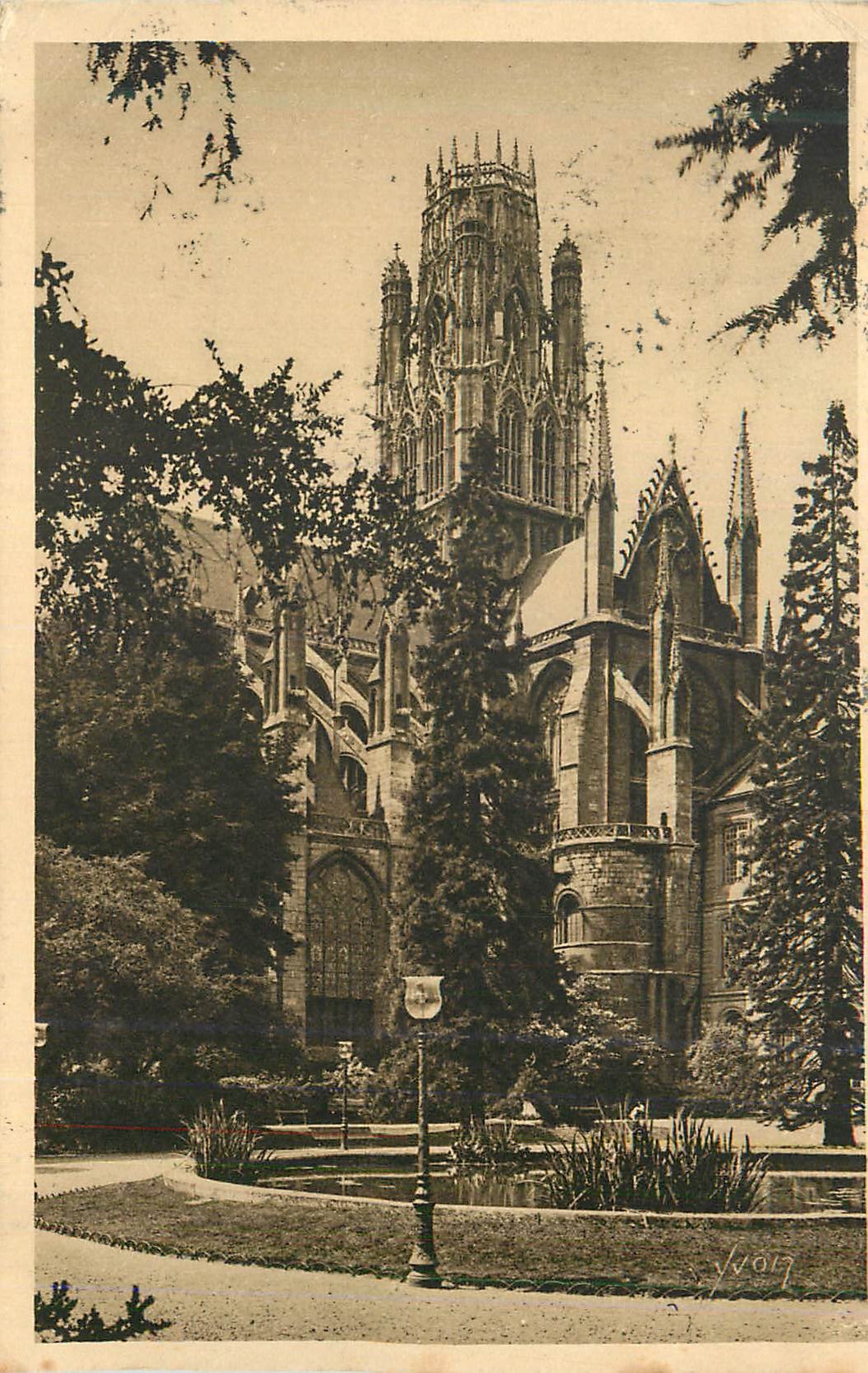 CPA Rouen (Seine Inferieure) La Douce France Eglise Saint Ouen