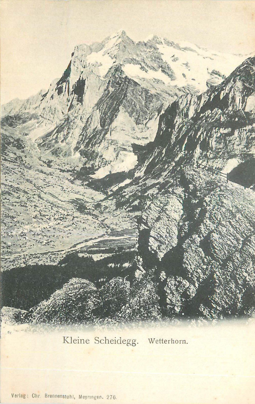 REPRO Kleine Scheidegg Wetterhorn