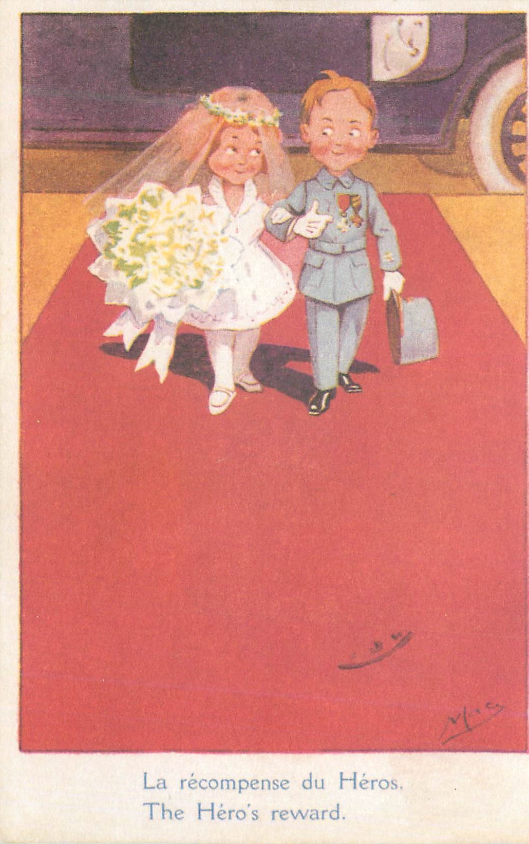 Mariage d'un héros — La récompense du Héros — M. L. M. (éditeur ?)