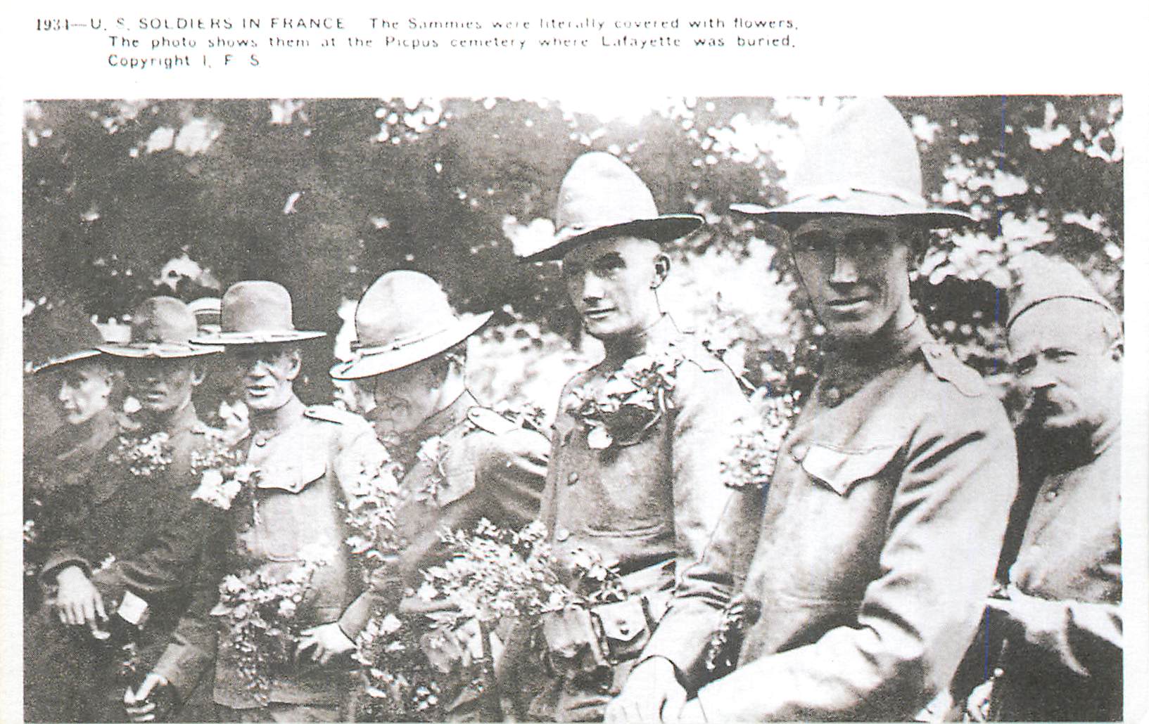 REPRO US Soldiers in France Militaria
