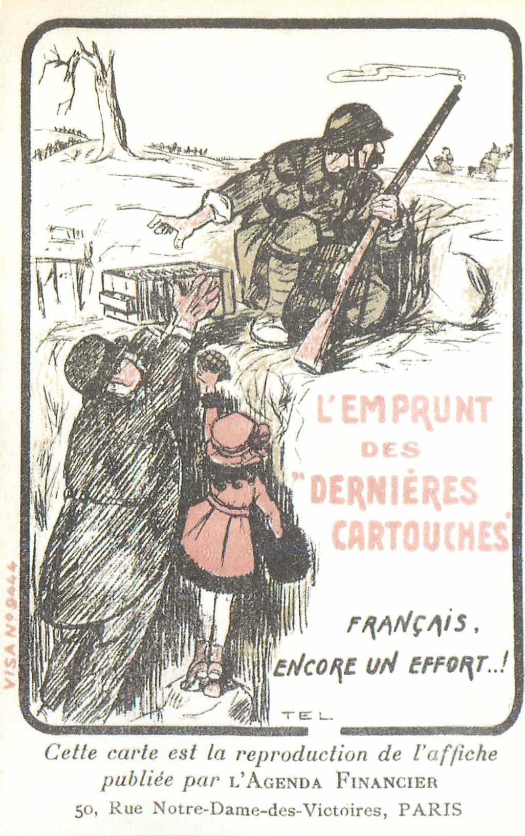 Soldat et enfants — L'Emprunt des 'Dernières Cartouches' — publiée par L'Agenda Financier