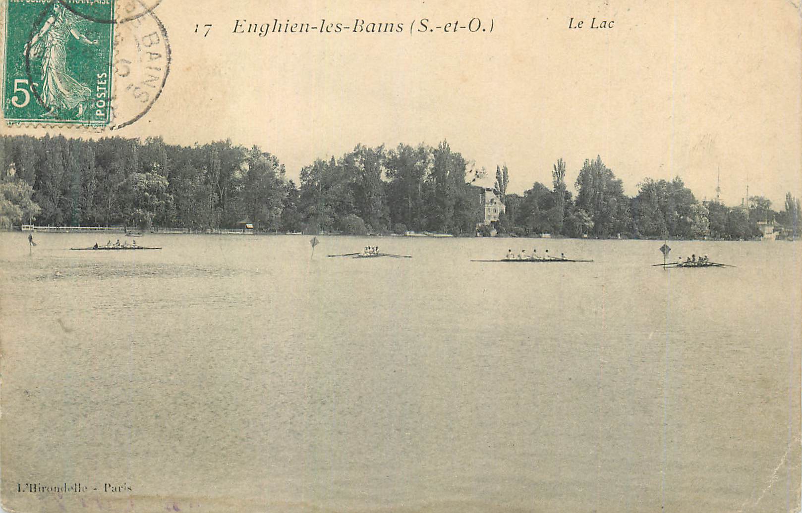 Enghien-les-Bains (S.-et-O.) — Le Lac — L’Hirondelle, Paris
