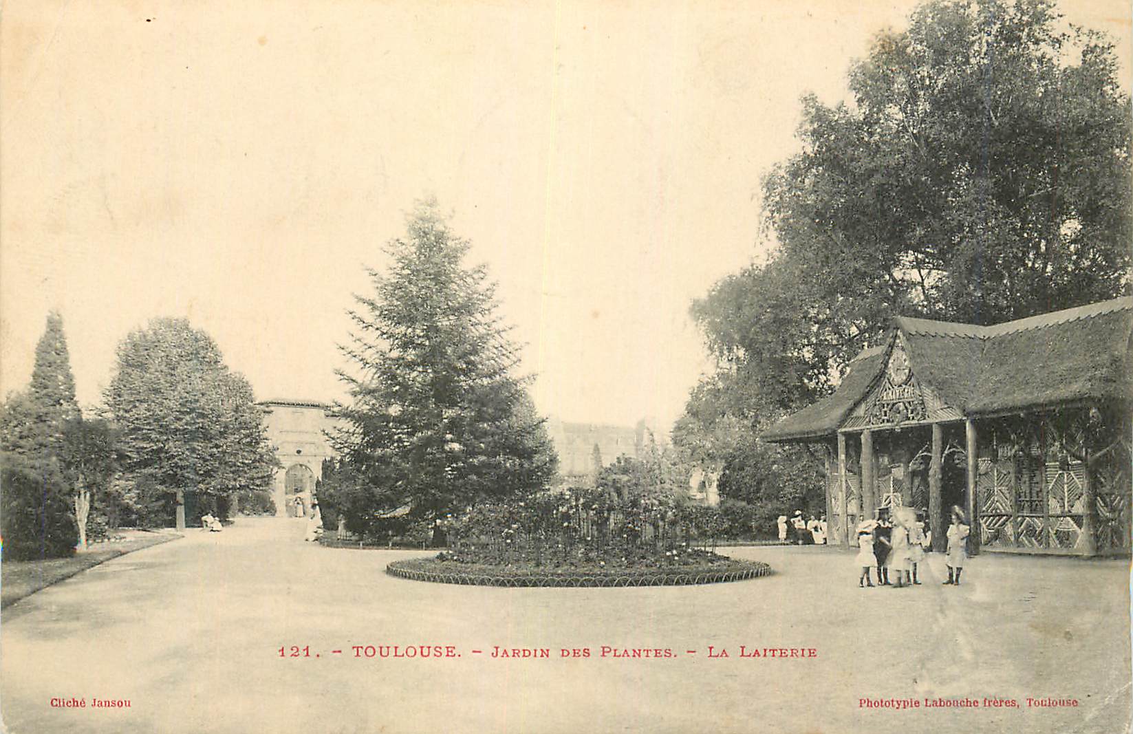 CPA Toulouse Jardin des Plantes La Laiterie