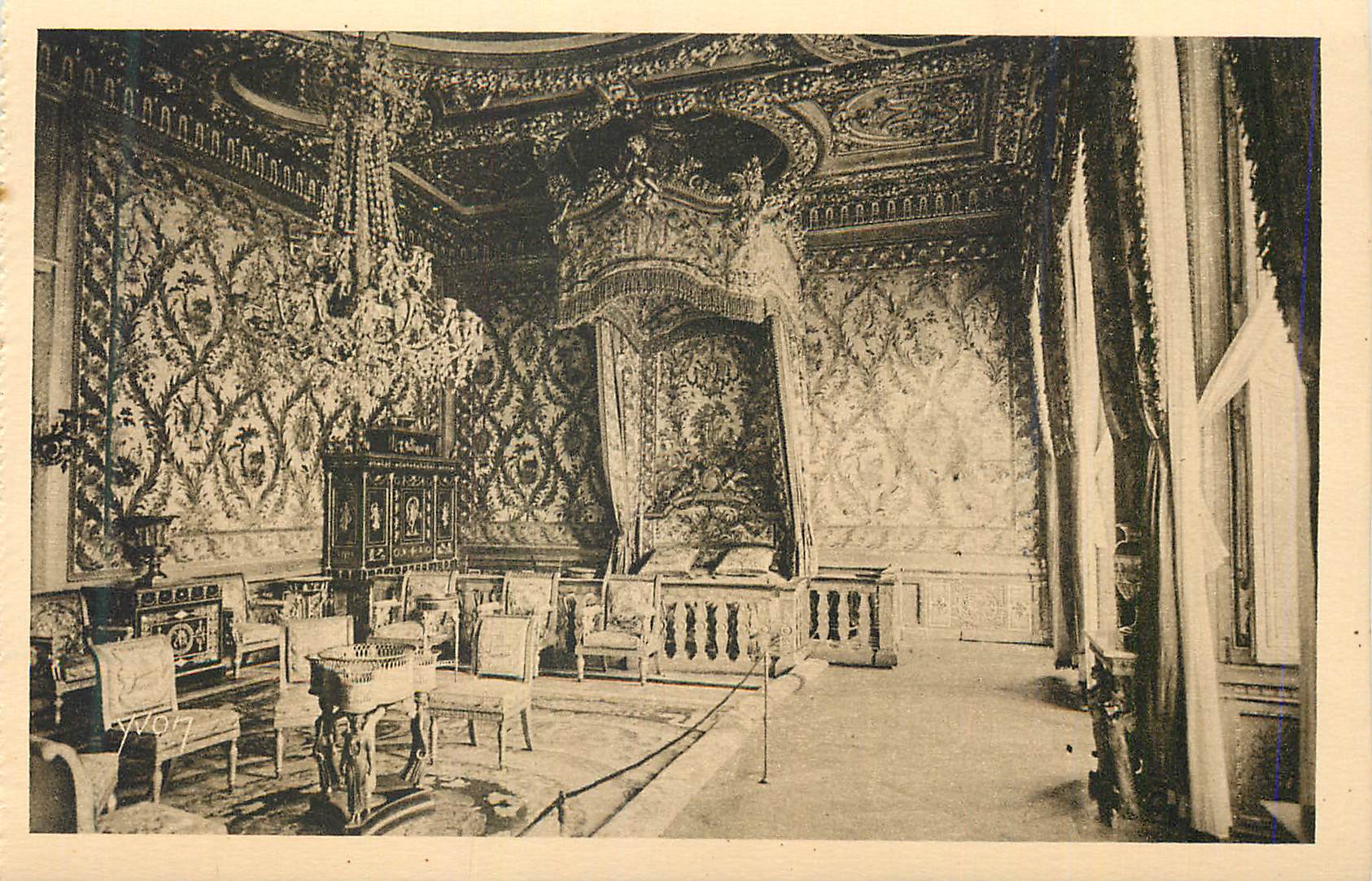 Sala de baile del castillo de Versalles — decoración barroca — editor anónimo, n° 7