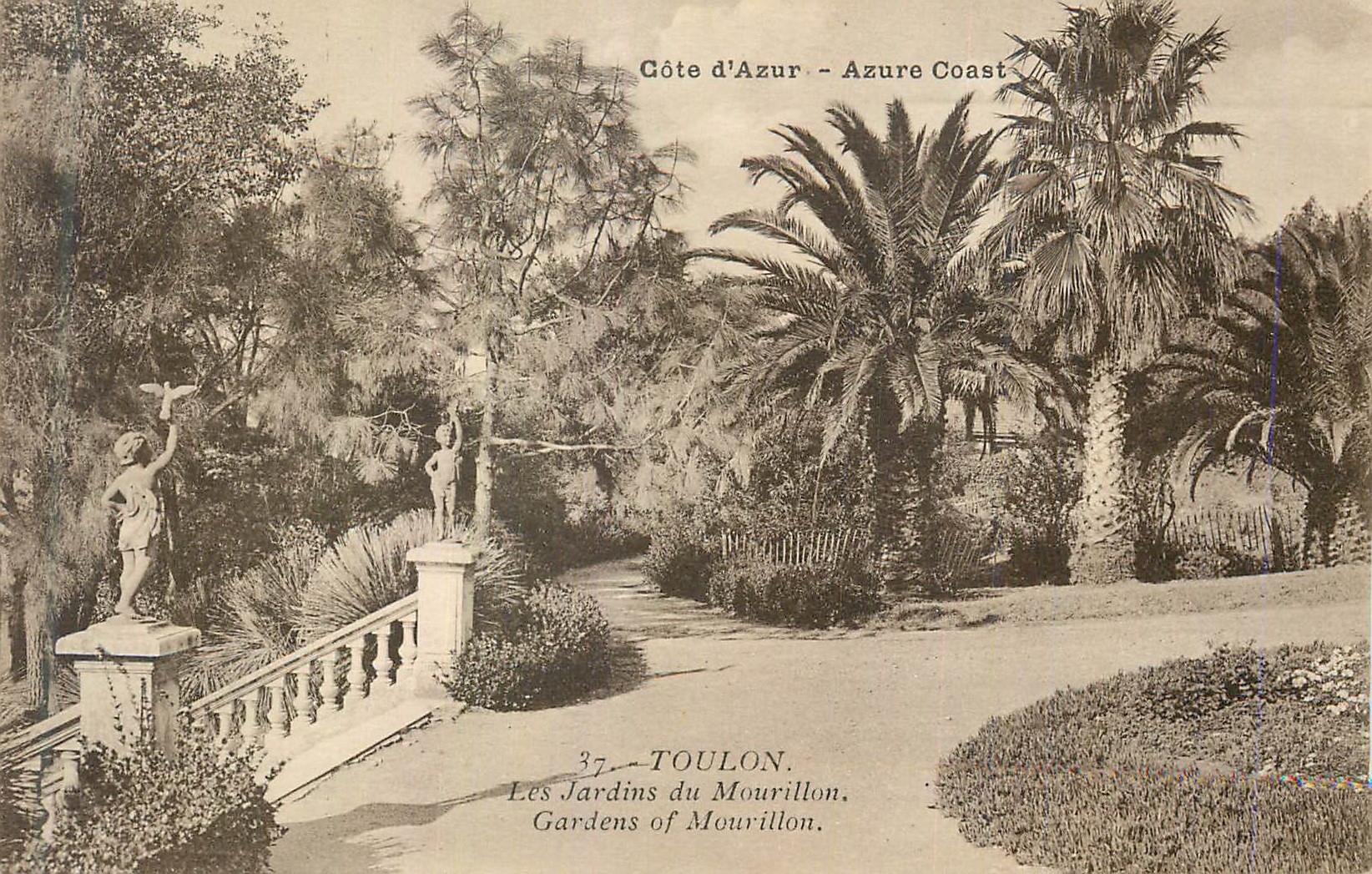 CPA Toulon Cote d'Azur Les Jardins du Mourillon
