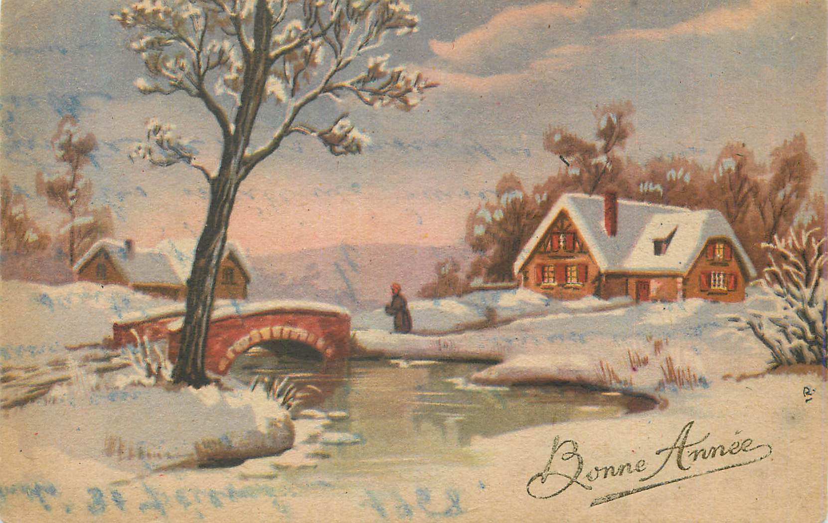 CPA Bonne Annee