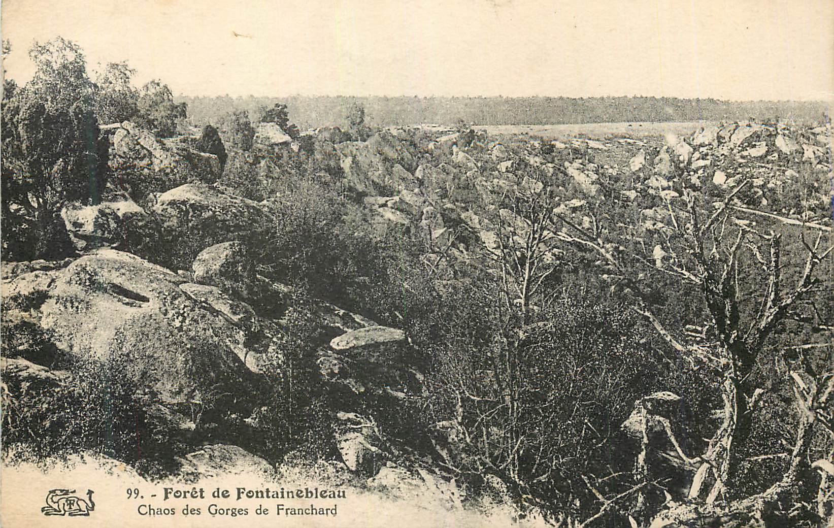 Caos de las Gorges de Franchard — Bosque de Fontainebleau — n°99