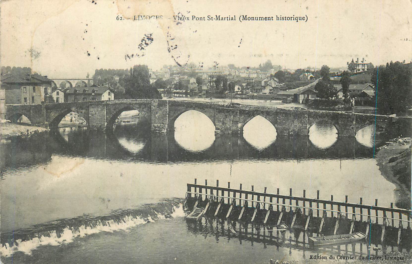 CPA Limoges Vieux Pon St Martial (Monument Historique)