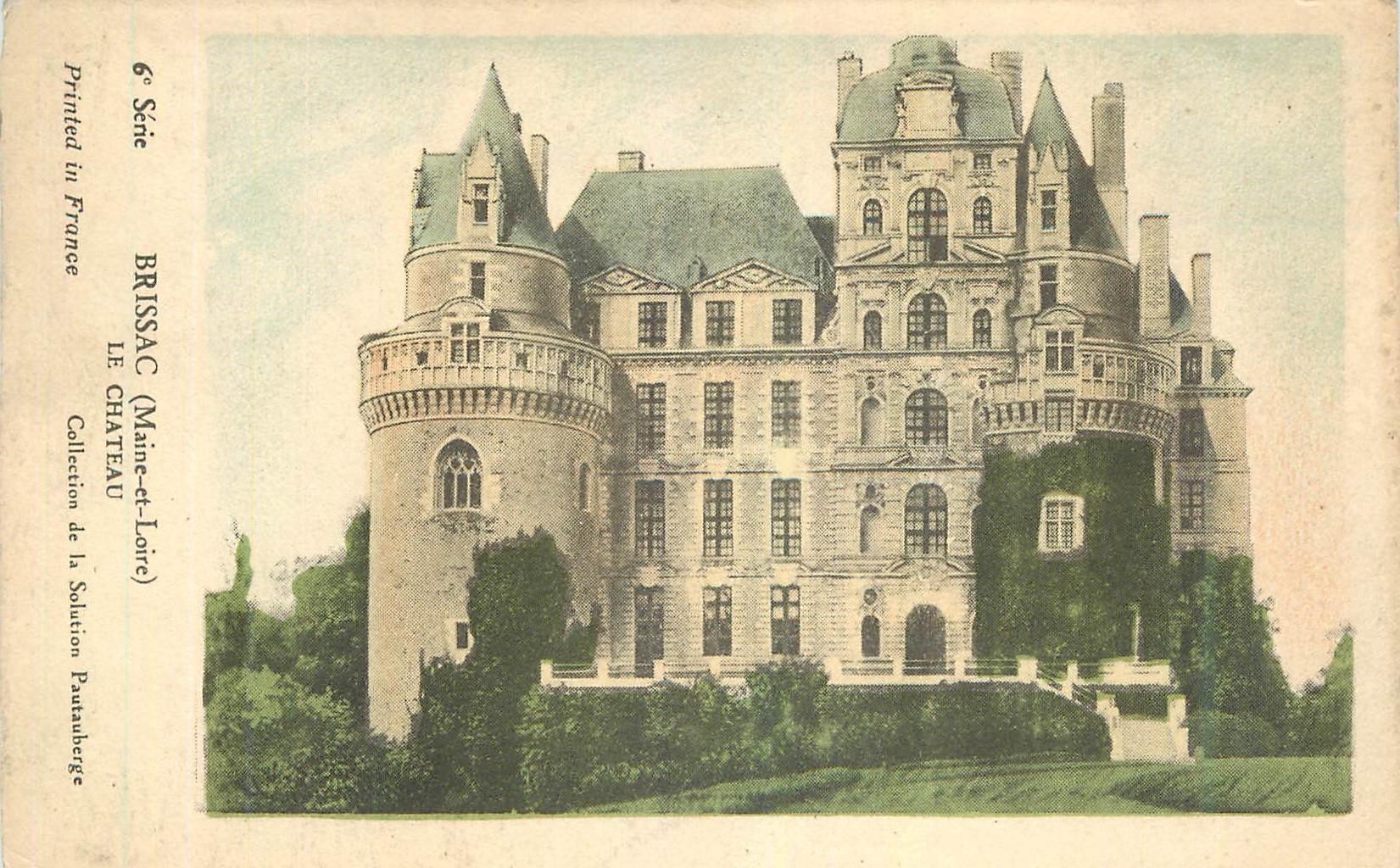 CPA Brissac (Maine et Loire) Le Chateau
