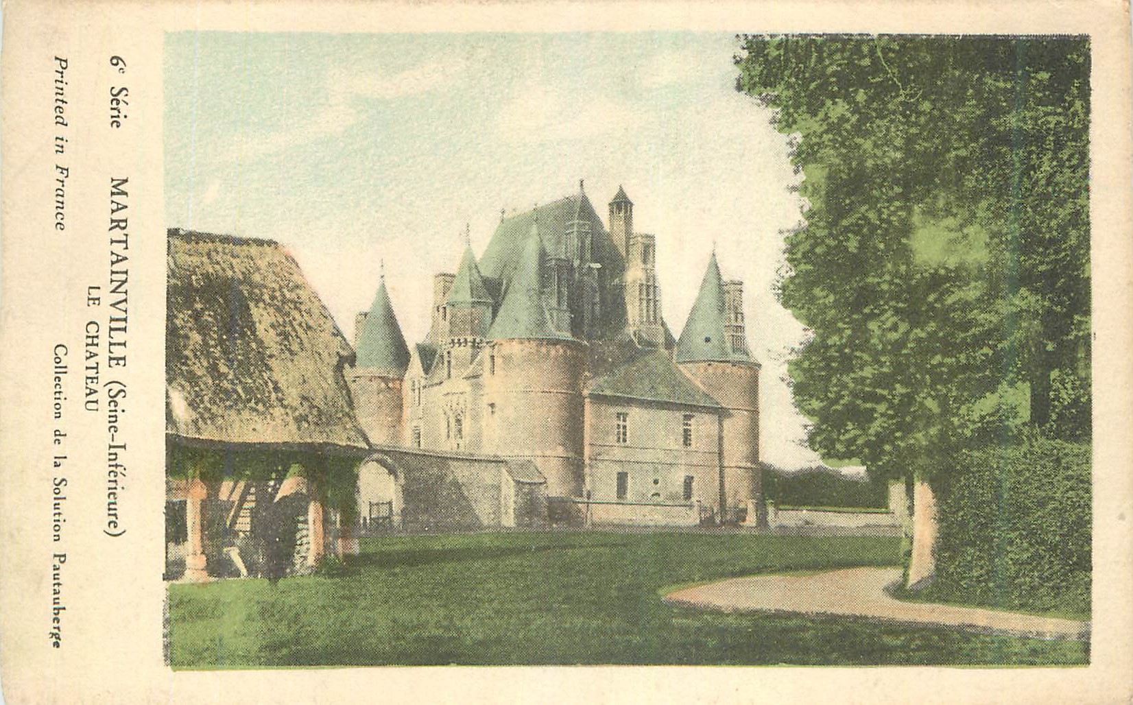 CPA Martainville (Seine Inferieure) Le Chateau
