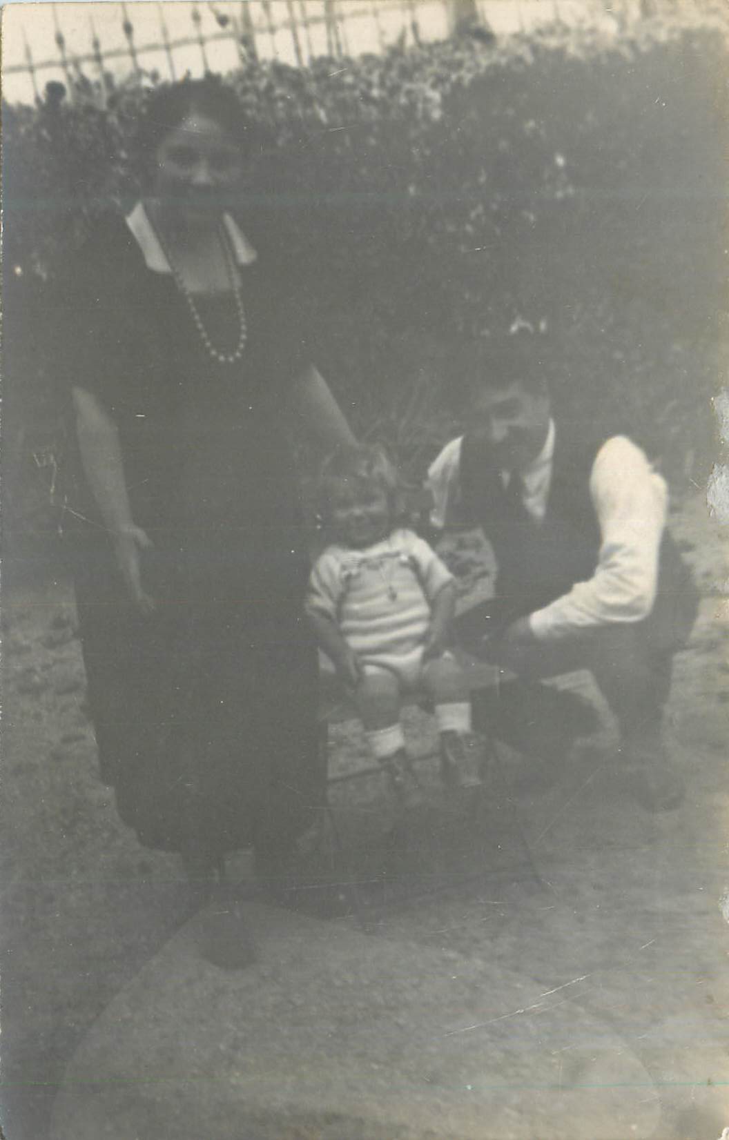 CARTE PHOTO Femme Enfant