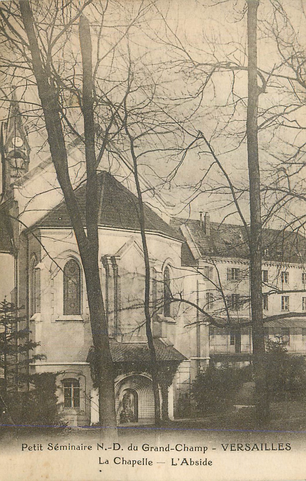 Petit Séminaire N.-D. du Grand-Champ — La Chapelle — L’Abside — VERSAILLES