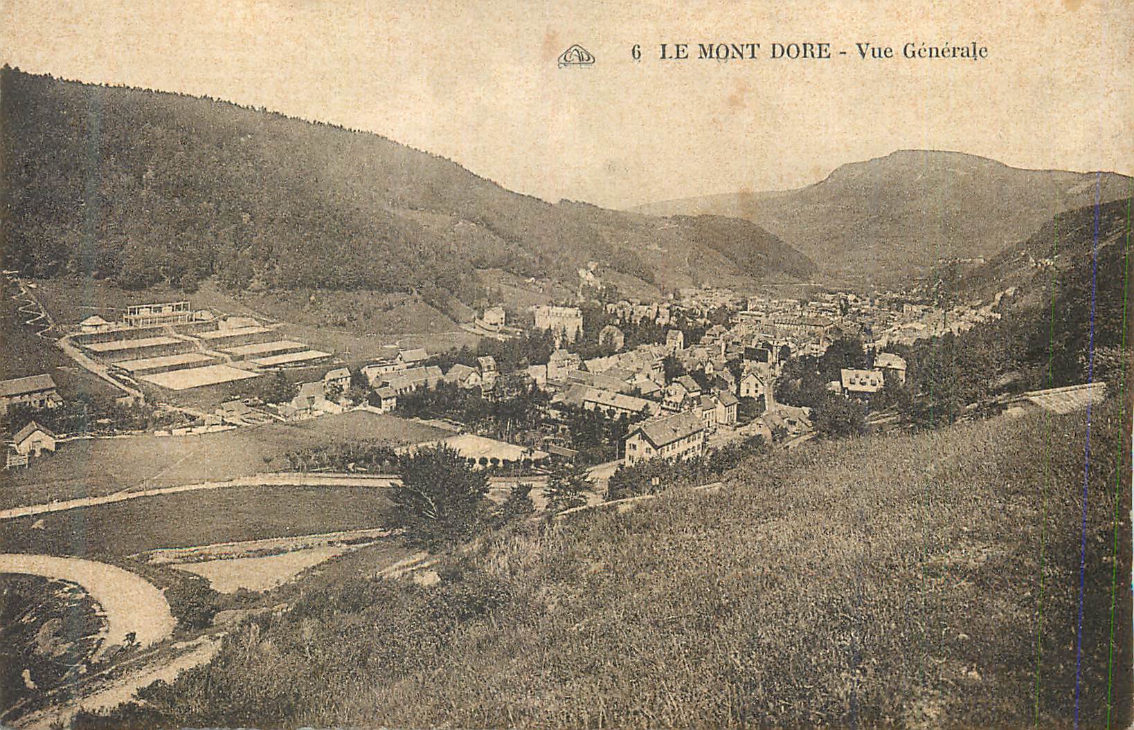 CPA Le Mont Dore Vue Generale