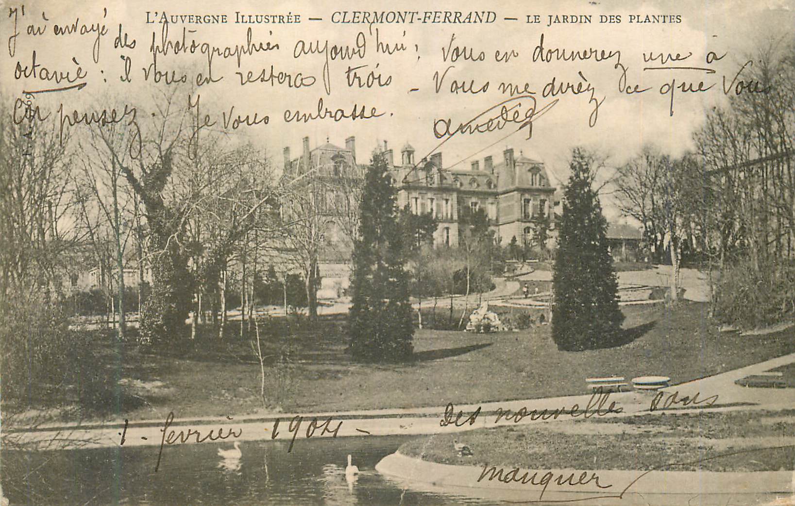 Clermont-Ferrand — The Botanical Garden — L'Auvergne Illustrée