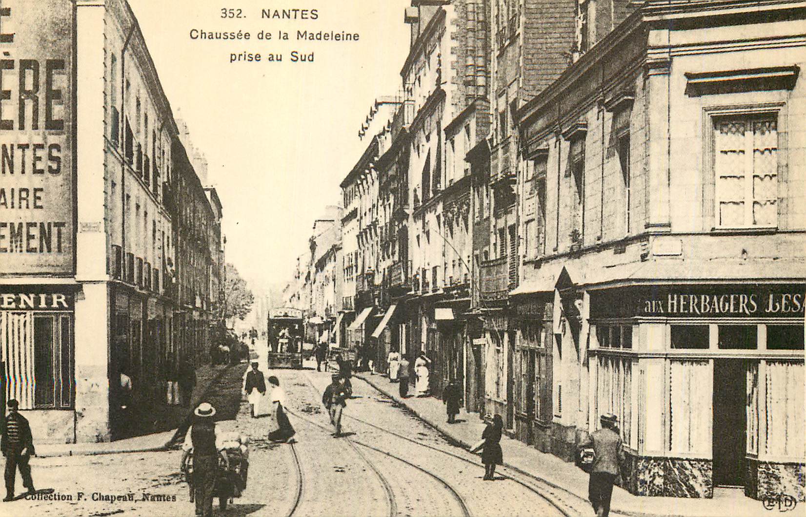 REPRO Nantes Chaussee de la Madeleine prise au Sud