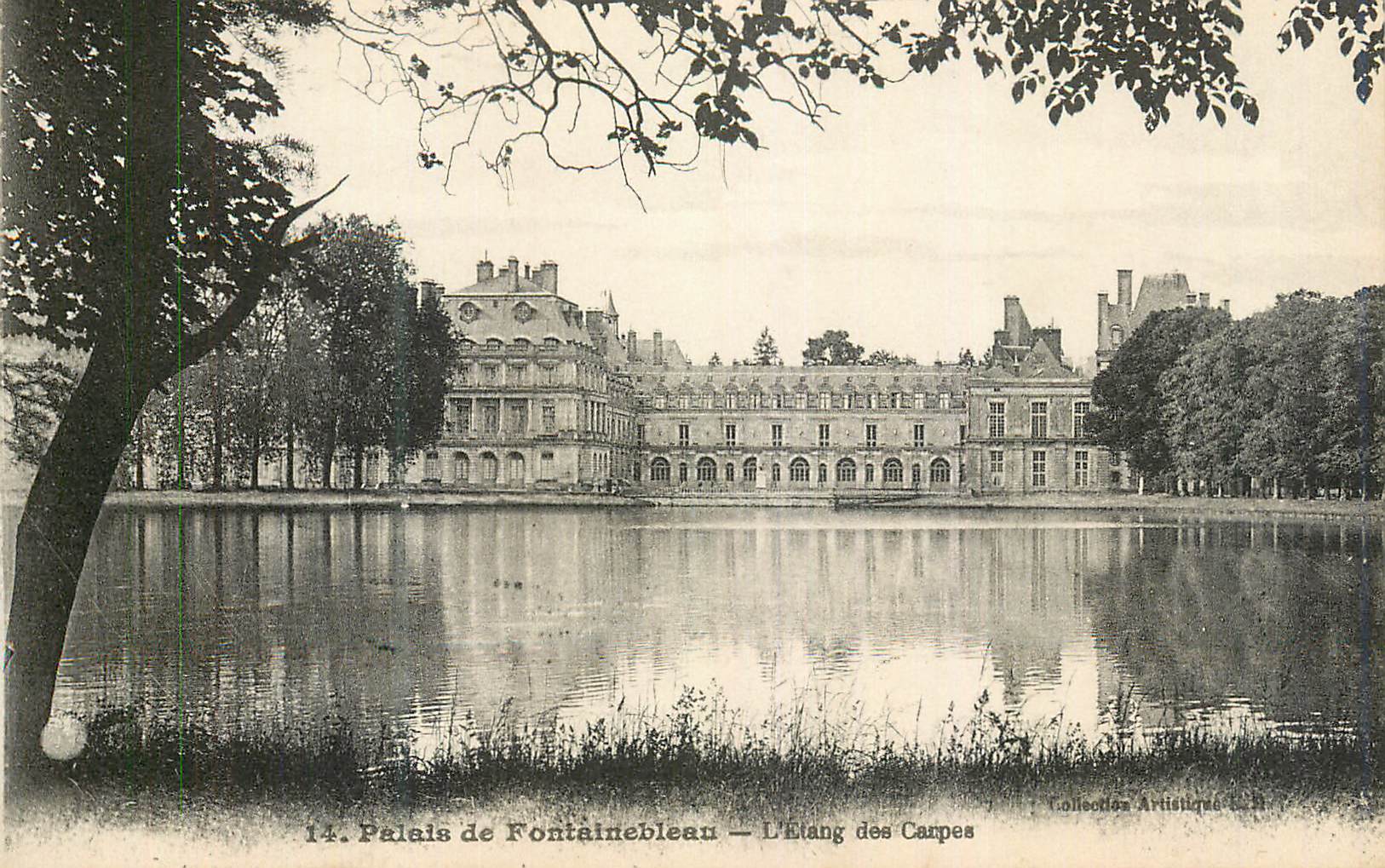 Palais de Fontainebleau — L'Étang des Campes — Collection Artistique