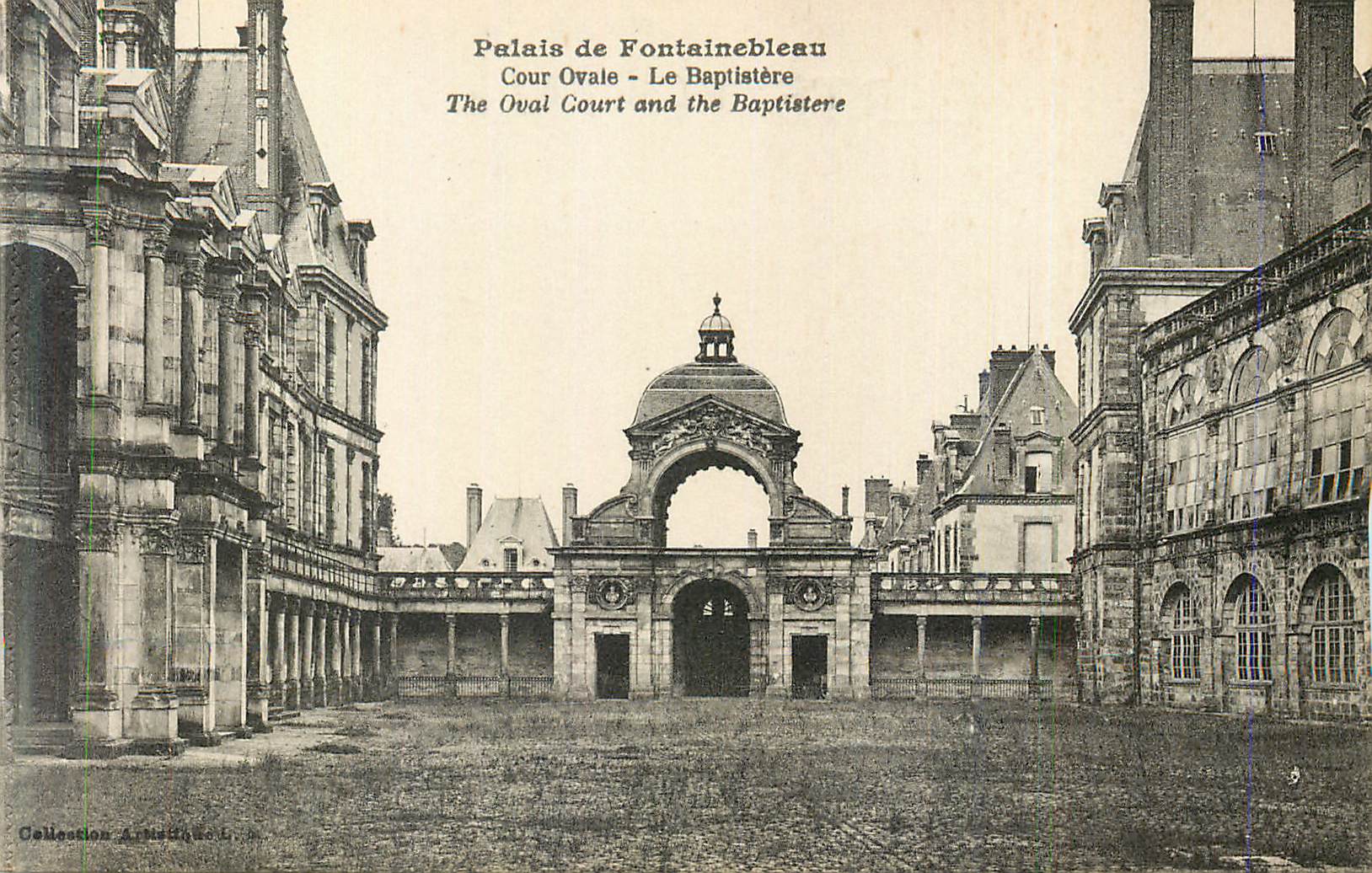 Palacio de Fontainebleau — Cour Ovale - El Baptisterio — Collection Arts Québec