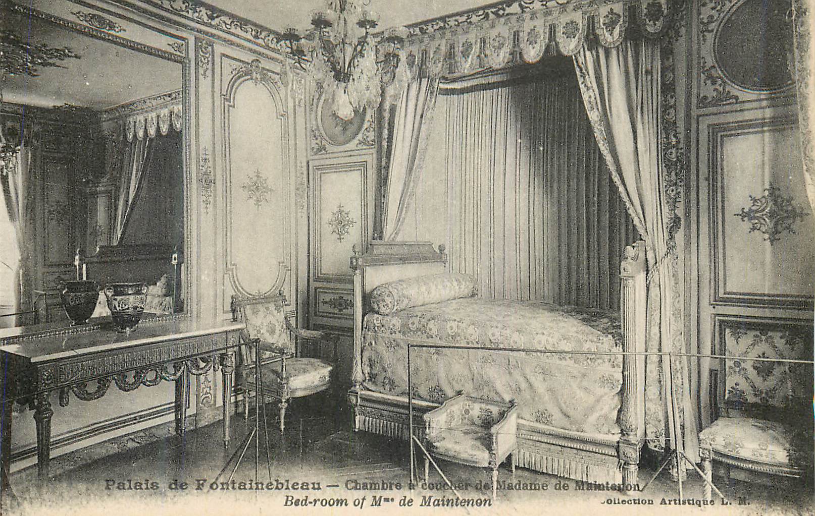 Palais de Fontainebleau — Chambre à coucher de Madame de Maintenon