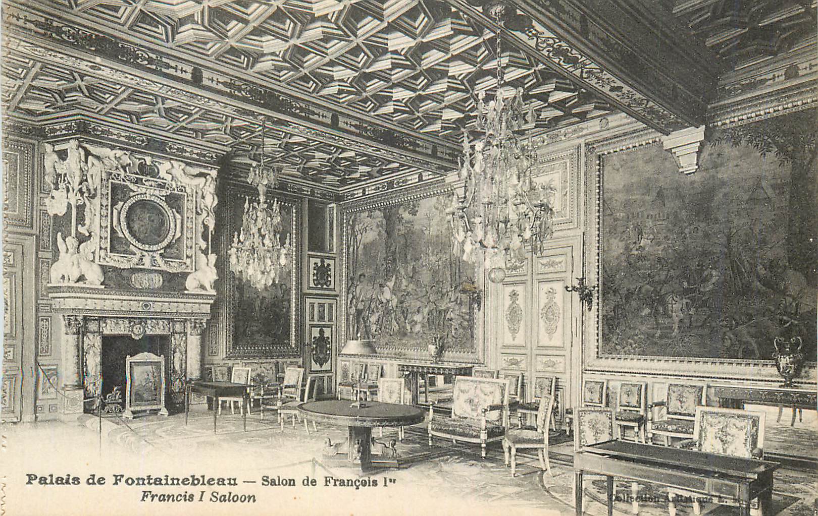 Palace of Fontainebleau — Salon of François Ier