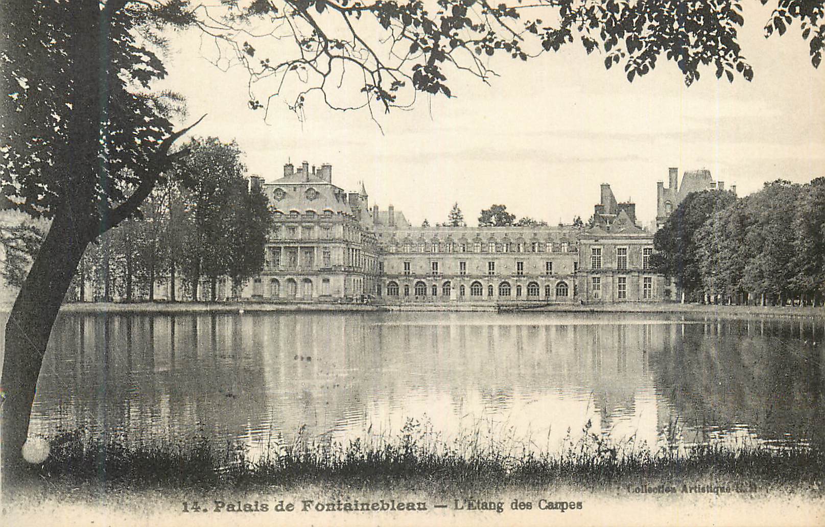 Palais de Fontainebleau — L'Étang des Campes — Collection Artistique