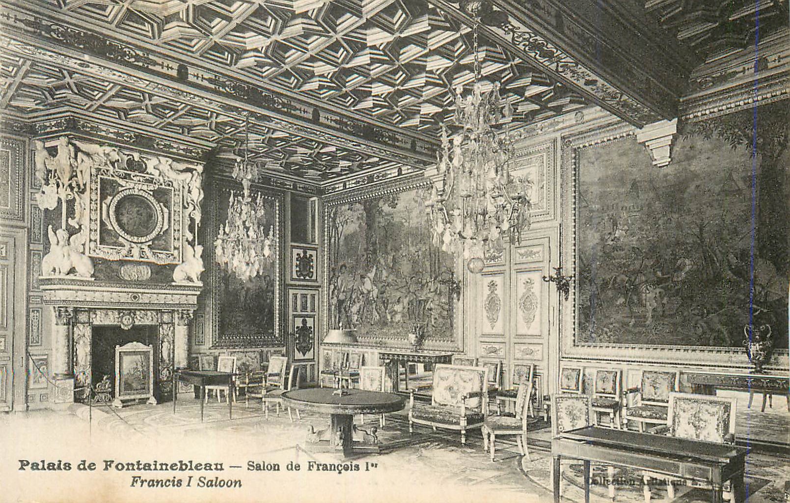 Palast von Fontainebleau — Salon de François Ier