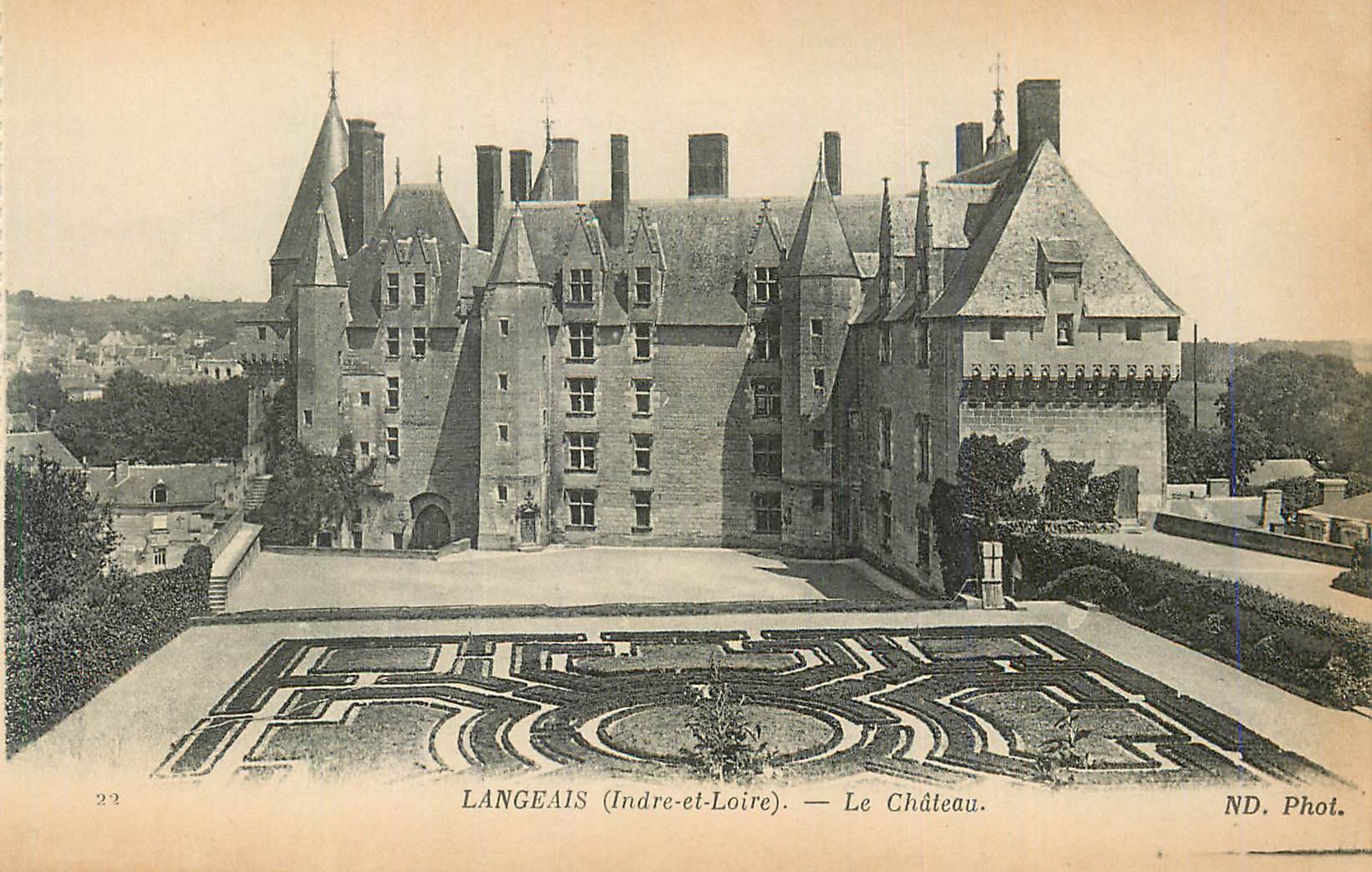 CPA Langeais (Indre et Loire) Le Chateau