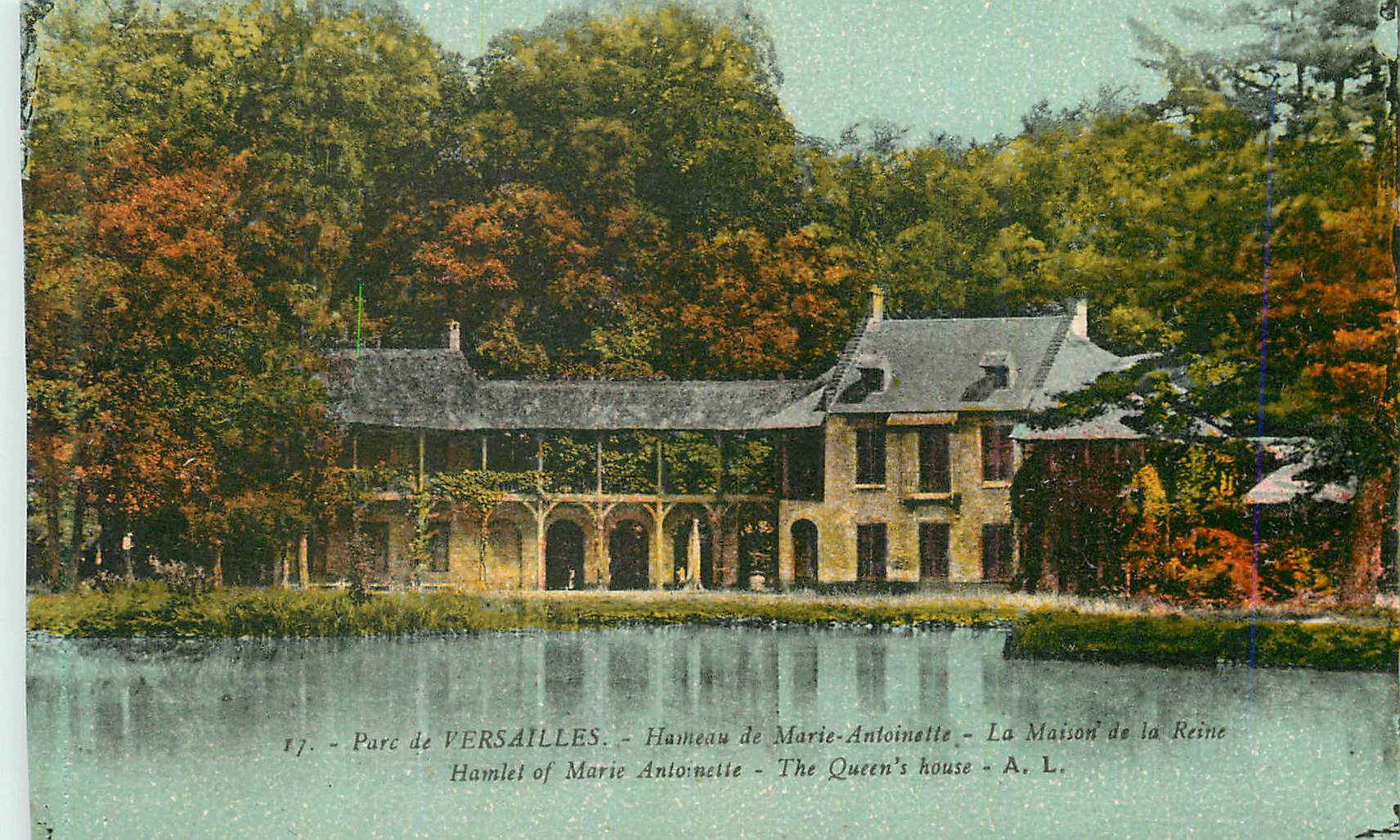 CPA Parc de Versailles Hameau de Marie Antoinette La Maison de la Reine