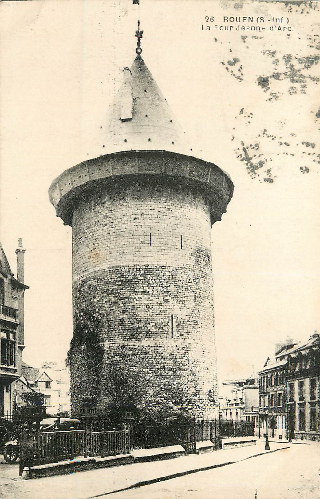 CPA Rouen (S Inf) La Tour Jeanne d'Arc