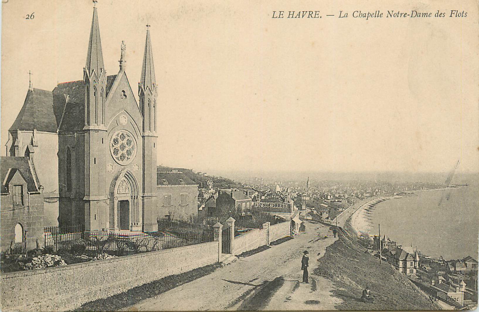 CPA Le Havre La Chapelle Notre Dame des Flots