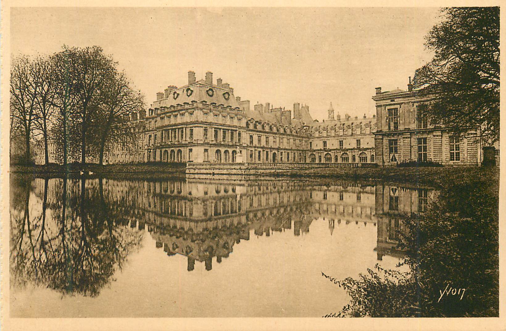 Castillo de Vincennes — vista sobre el estanque — Yvoit, n°17