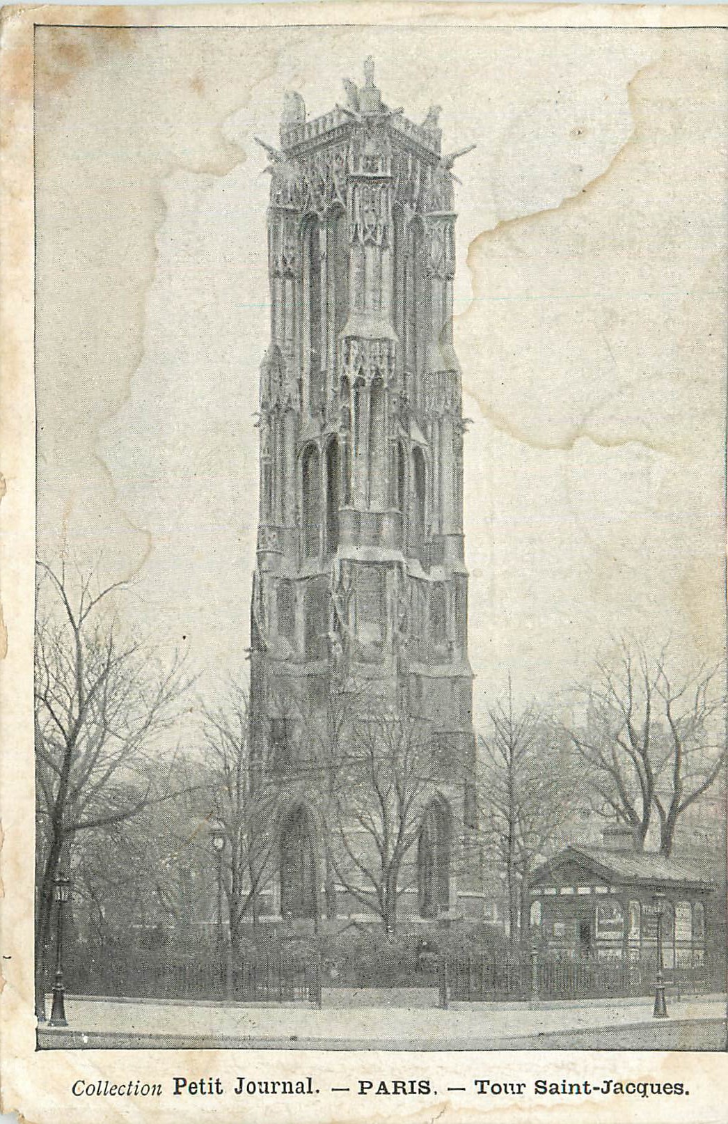 Parijs — Toren Saint-Jacques — Collectie Petit Journal