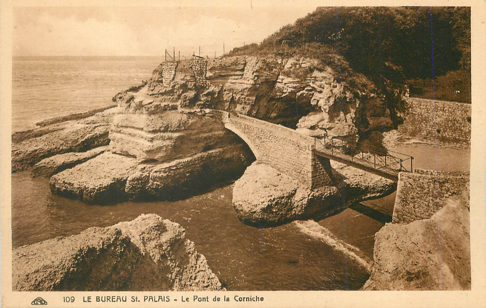 Le Bureau St. Palais — Le Pont de la Corniche — Éditeur : Le Bureau St. Palais, n° 109