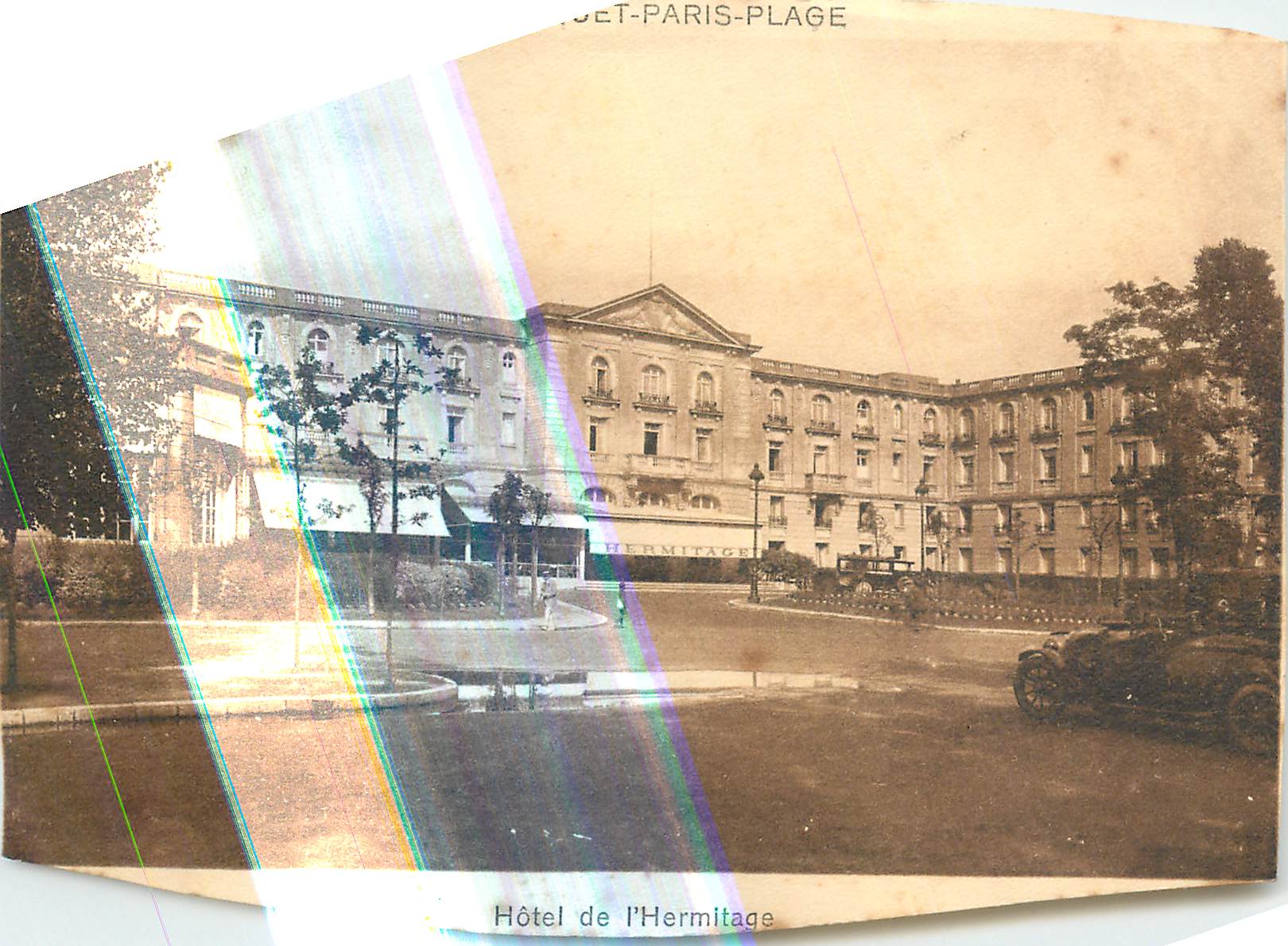 Hôtel de l'Hermitage — Le Petit-Paris-Plage — Éditeur : A. Lefebvre, n° 123