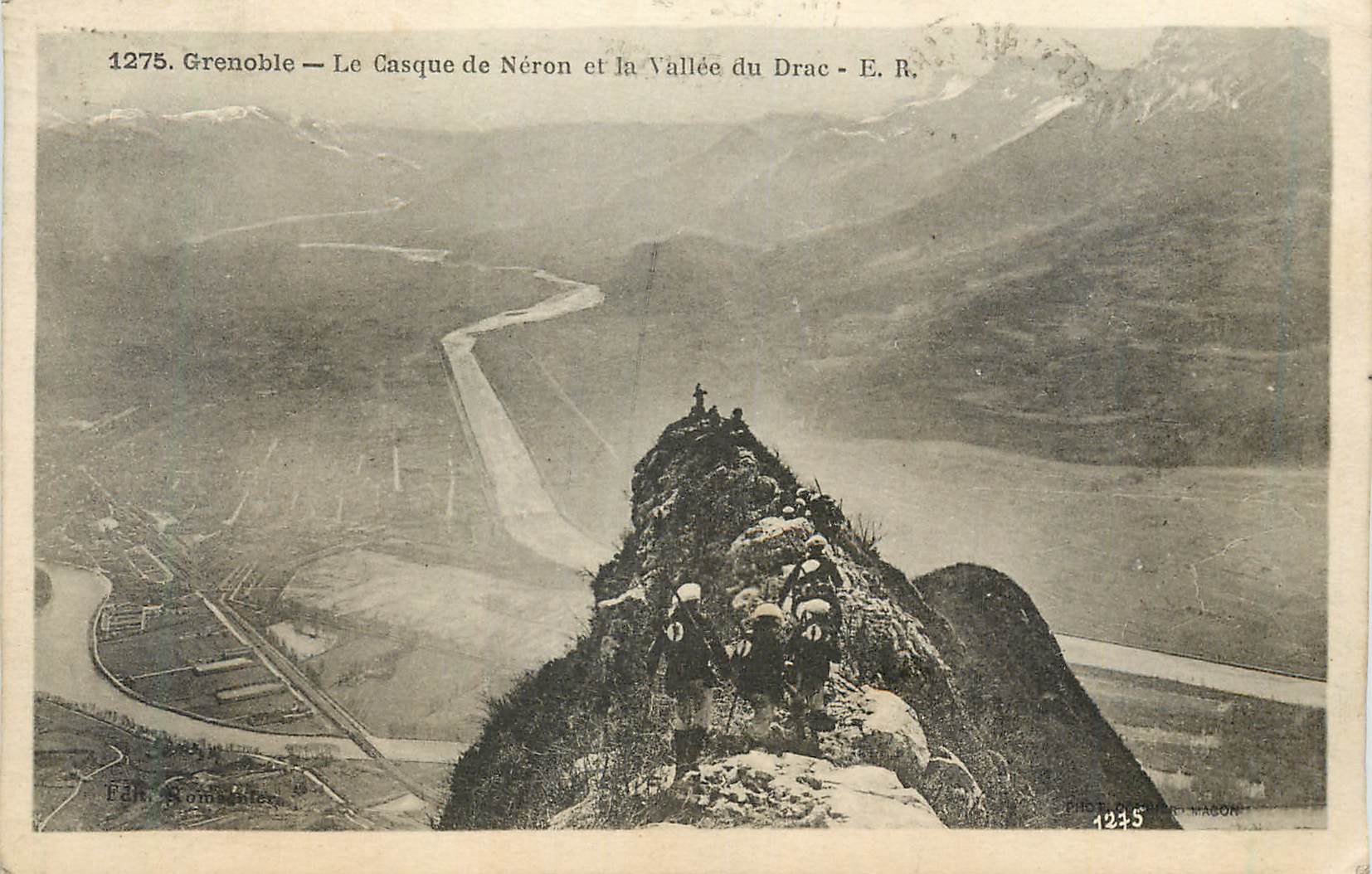 Grenoble — Le Casque de Néron et la Vallée du Drac - E. R.
