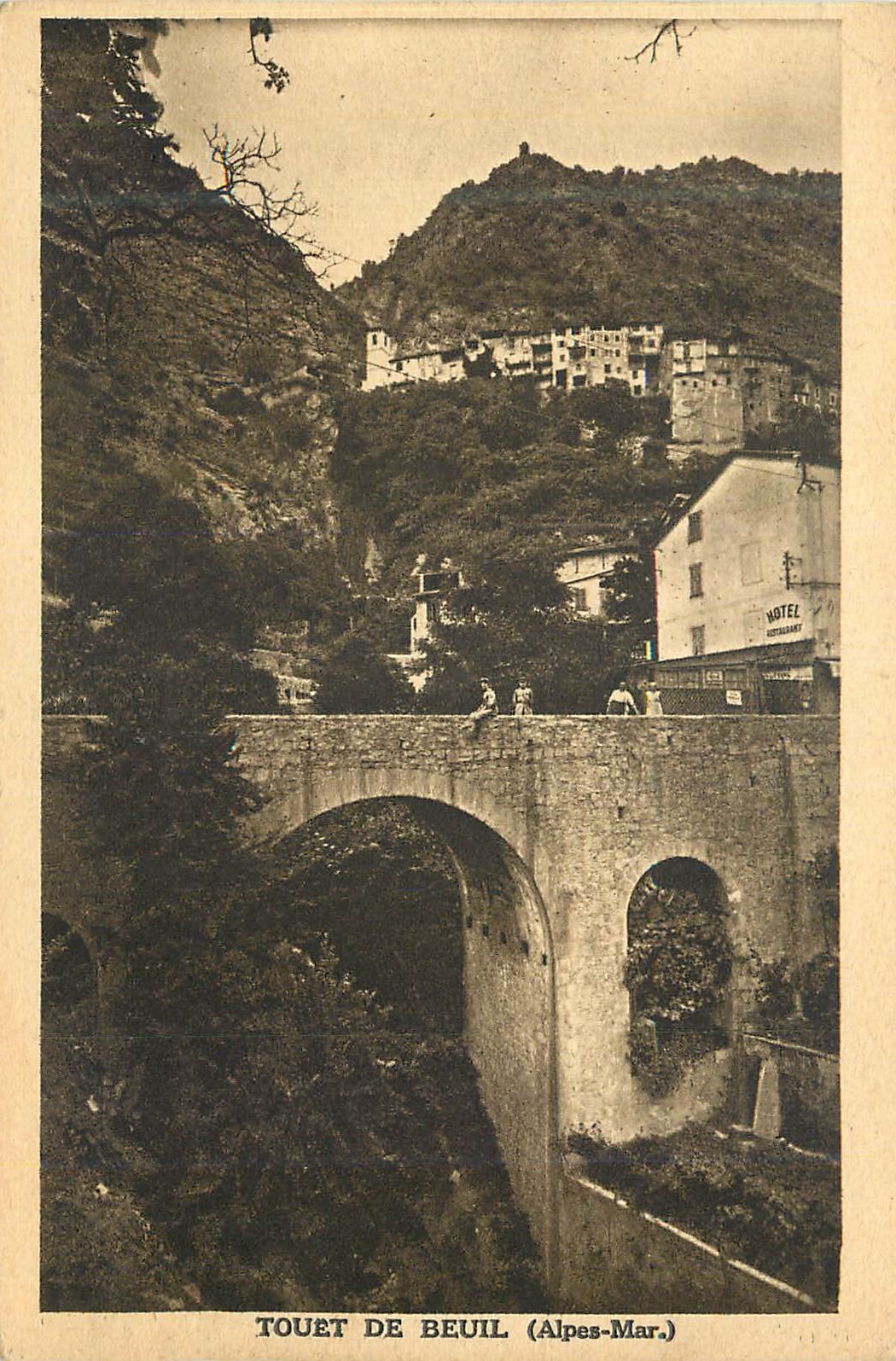 CPA Touet de Beuil (Alpes Mar)