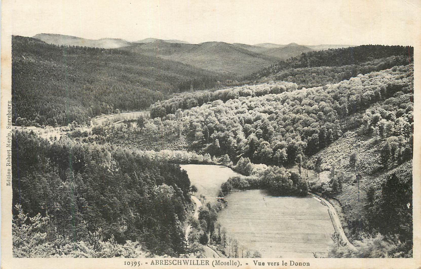 CPA Abreschwiller (Moselle) Vue vers le Donon