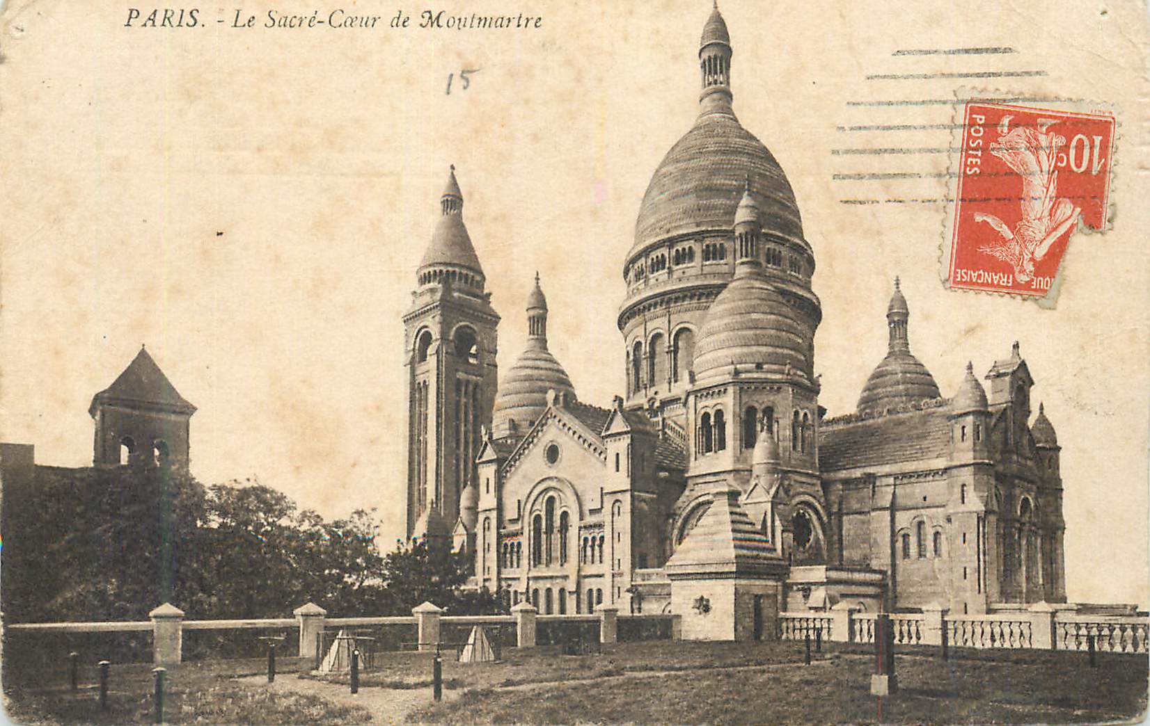 CPA Paris Le Sacre Coeur de Moutmartre