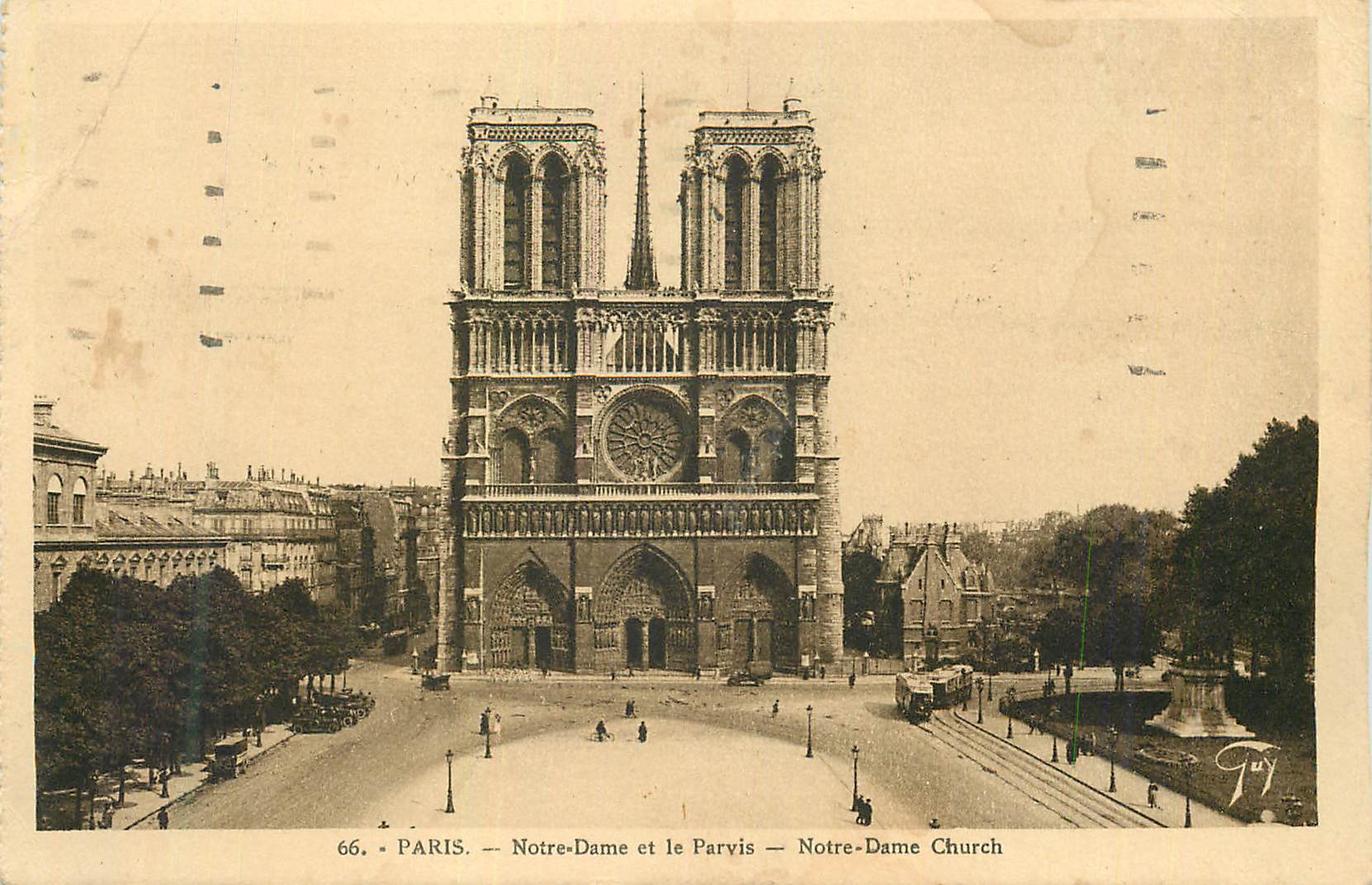 Notre-Dame de Paris — Notre-Dame Church — Fuy