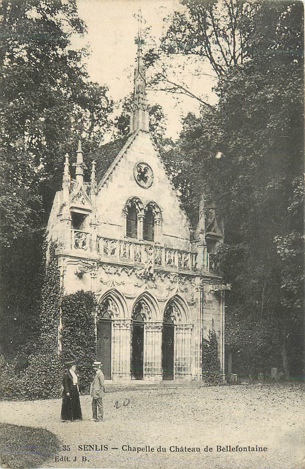 Chapelle du Château de Bellefontaine — Senlis — Edit J B