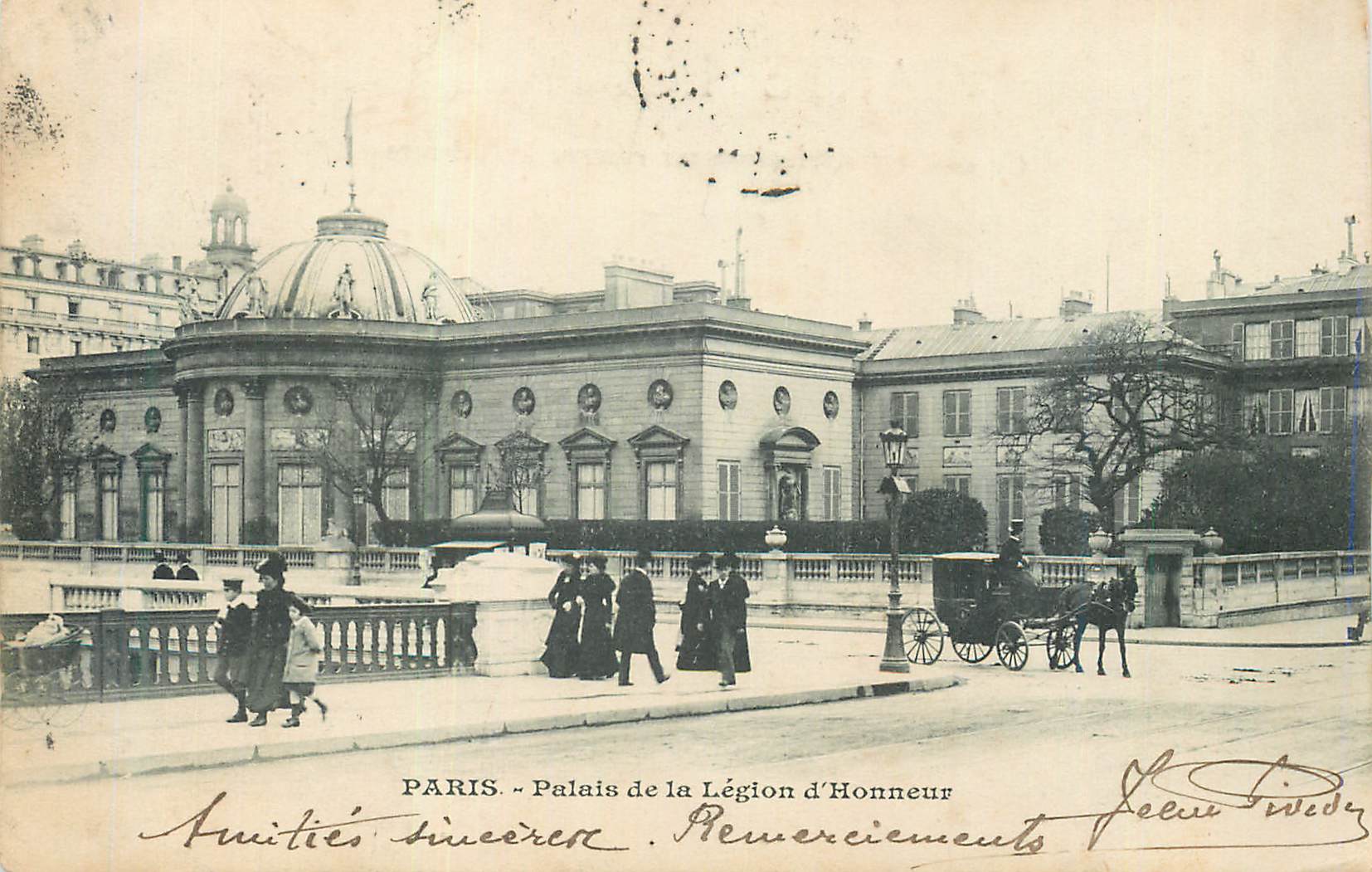 CPA Paris Palais de la Legion d'Honneur