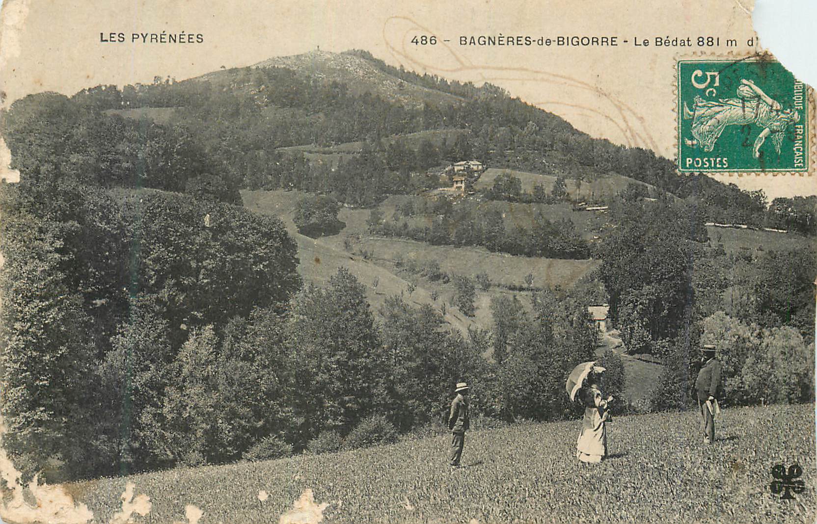 Le Bédat 881 m d — Bagnères-de-Bigorre — Los Pirineos